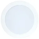 Inbouwdownlight LED PANEL FLAT 105 R 350MA IP44 rond, excl. netvoeding IP44, wit dimbaar