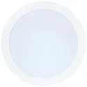 Inbouwdownlight LED PANEL FLAT 130 R 350MA IP44 rond, excl. netvoeding IP44, wit dimbaar