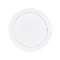 Inbouwdownlight LED PANEL FLAT 190 R SCCT 350MA OPAL rond, CCT Switch, excl. netvoeding IP20, zwart dimbaar