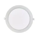 recessed downlight LED PANEL FLAT 190 R 830 350MA OPAL standard, round, excl. LED driver IP20, mat, titanium dimmable