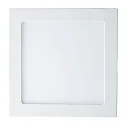 recessed downlight LED PANEL FLAT 300 Q DTW 350MA OPAL square, Dim-To-Warm, excl. LED driver IP20, mat, titanium dimmable