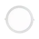 recessed downlight LED PANEL FLAT 300 R SCCT 350MA OPAL round, CCT Switch, excl. LED driver IP20, mat, titanium dimmable