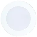 Inbouwdownlight LED PANEL FLAT 50 R 350MA IP44 rond, excl. netvoeding IP44, wit dimbaar