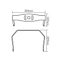nobilé Beugel voor LED HIGH BAY 184/240, zwart