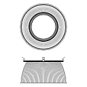 nobilé Reflectorlamp LED HIGH BAY 184/240, transparant