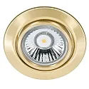 Downlight C 3830 draaibaar IP20, messing geborsteld dimbaar