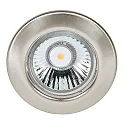 Downlight C 1830 stijf IP20, nikkel geborsteld dimbaar
