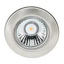 Recessed spot DOWNLIGHT C 1830, Ø 8cm, fixed optics, stainless steel