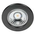 Downlight C 1830 stijf IP20, zwart dimbaar