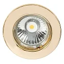 Downlight C 1830 stijf IP20, goud dimbaar