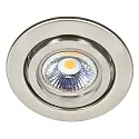 Downlight C 3840 draaibaar IP20, nikkel geborsteld dimbaar