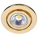 Downlight C 3840 draaibaar IP20, goud dimbaar