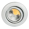 Downlight D 3830 draaibaar IP20, chroom mat dimbaar