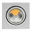 Downlight D 3830 Q draaibaar IP20, chroom mat dimbaar