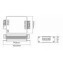 nobilé LED RGB-Booster 12-24V, output ampflifier, COM+ interface