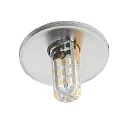 Downlight N 411 G4 IP20, chroom mat dimbaar