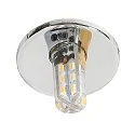 Downlight N 411 G4 IP20, chroom dimbaar