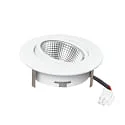nobilé Downlight 5068 ECO FLAT SCCT 38° DIM C rond, draaibaar, CCT Switch IP40, wit mat dimbaar