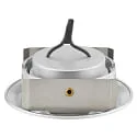nobilé Downlight 5068 ECO FLAT SCCT 38° DIM C rond, draaibaar, CCT Switch IP40, chroom mat dimbaar