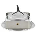 nobilé Downlight 5068 ECO FLAT SCCT 38° DIM C rond, draaibaar, CCT Switch IP40, chroom mat dimbaar