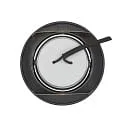 nobilé Downlight 5068 ECO FLAT SCCT 38° DIM C rond, draaibaar, CCT Switch IP40, zwart mat dimbaar