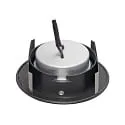 nobilé Downlight 5068 ECO FLAT SCCT 38° DIM C rond, draaibaar, CCT Switch IP40, zwart mat dimbaar