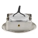nobilé Downlight 5068 ECO FLAT SCCT 38° DIM C rond, draaibaar, CCT Switch IP40, nikkel geborsteld dimbaar