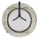nobilé Downlight 5068 ECO FLAT SCCT 38° DIM C rond, draaibaar, CCT Switch IP40, nikkel geborsteld dimbaar
