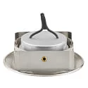 nobilé Downlight 5068 ECO FLAT SCCT 38° DIM C rond, draaibaar, CCT Switch IP40, nikkel geborsteld dimbaar