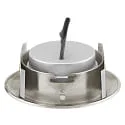 nobilé Downlight 5068 ECO FLAT SCCT 38° DIM C rond, draaibaar, CCT Switch IP40, nikkel geborsteld dimbaar
