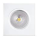 Downlight 5068Q ECO FLAT SCCT 38° DIM C hoekig, draaibaar, CCT Switch IP40, wit mat dimbaar
