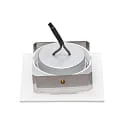 nobilé Downlight 5068Q ECO FLAT SCCT 38° DIM C hoekig, draaibaar, CCT Switch IP40, wit mat dimbaar