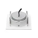 nobilé Downlight 5068Q ECO FLAT SCCT 38° DIM C hoekig, draaibaar, CCT Switch IP40, wit mat dimbaar