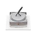 nobilé Downlight 5068Q ECO FLAT SCCT 38° DIM C hoekig, draaibaar, CCT Switch IP40, wit mat dimbaar