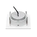 nobilé Downlight 5068Q ECO FLAT SCCT 38° DIM C hoekig, draaibaar, CCT Switch IP40, wit mat dimbaar