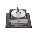 nobilé Downlight 5068Q ECO FLAT SCCT 38° DIM C hoekig, draaibaar, CCT Switch IP40, zwart mat dimbaar