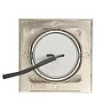nobilé Downlight 5068Q ECO FLAT SCCT 38° DIM C hoekig, draaibaar, CCT Switch IP40, nikkel geborsteld dimbaar