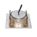 nobilé Downlight 5068Q ECO FLAT SCCT 38° DIM C hoekig, draaibaar, CCT Switch IP40, nikkel geborsteld dimbaar