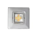 Downlight A 5068 T FLAT RQ LED draaibaar, vierkant, chroom, gepoedercoat dimbaar