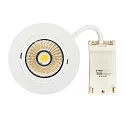 Downlight 5068 ECO DOB rond, draaibaar, incl. chauffeur, set van 1 IP40, wit mat dimbaar