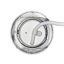 nobilé Spot 5068 ECO DOB rond IP40, chroom dimbaar