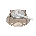 nobilé Downlight 5068 ECO DOB rond, draaibaar IP40, nikkel geborsteld dimbaar