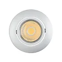 Downlight A 5068 T FLAT BIO dimbaar IP40, chroom mat, helder dimbaar