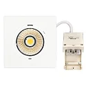 Downlight 5068Q ECO DOB hoekig IP40, wit mat dimbaar