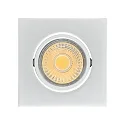 Downlight A 5068Q T FLAT BIO dimbaar IP40, chroom mat, helder dimbaar