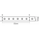 nobilé LED stripe LED SMD 2835 dimbaar IP20