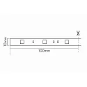 nobilé LED stripe LED SMD 5050 IP20, dimbaar