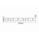 nobilé LED stripe LED SMD 3528 dimbaar IP67