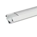 Hoekprofiel 3 TP, wit mat