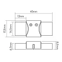 nobilé Verbinder LED SMD 5050 stijf, set van 5